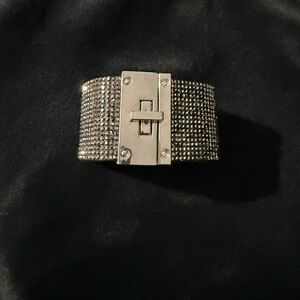 Silver rhinestone Women's Bracelet